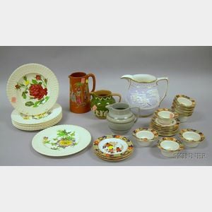 Group of English Pottery Tableware
