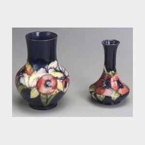 Two Moorcroft Pottery Vases