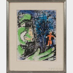 Marc Chagall (Russian/French, 1887-1985) Lithograph