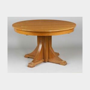 Stickley Brothers Oak Dining Table