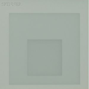 Josef Albers (German/American, 1888-1976) Gray Instrumentation IIe