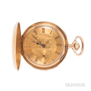 18kt Gold Minute Repeater Pocket Watch