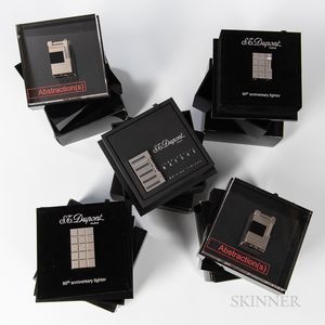 Five Special and Limited Edition S.T. Dupont Lighters