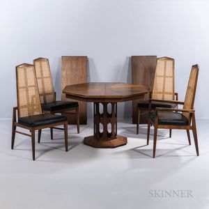 Foster and McDavid Dining Table and Four Chairs