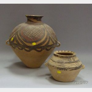 Two Chinese Archaic-style Pots