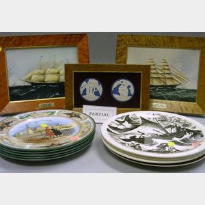 Thirteen Assorted Wedgwood Decorated Ceramic Items