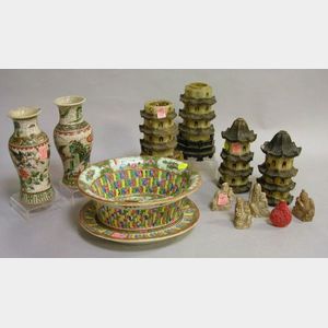 Group of Assorted Chinese Decorative Items