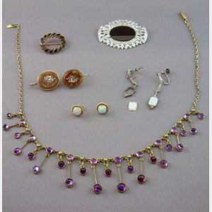 Group of Antique and Later Jewelry