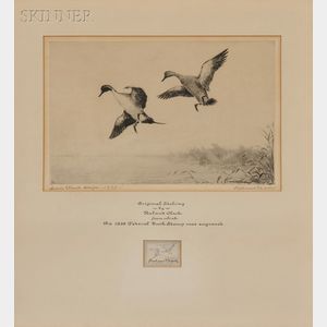 Roland Clark (American, 1874-1957) Duck Stamp Design