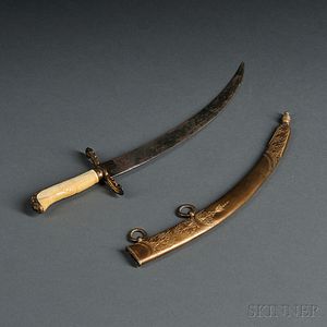 Midshipman's Dirk and Scabbard