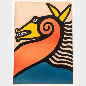 Alexander Calder (American, 1898-1976) Untitled (Horse)