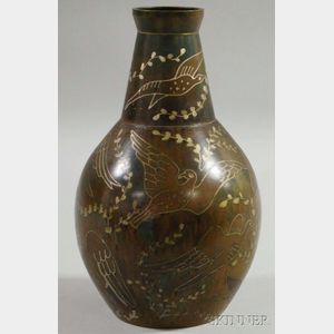 Mixed-metal Vase