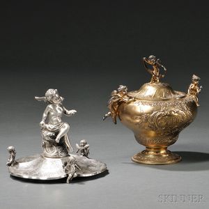 Two Pieces of Continental Silver