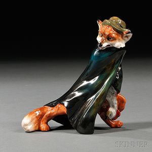 Royal Doulton Character Fox with Stolen Goose