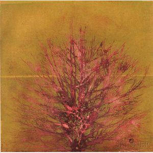 Joichi Hoshi (1913-1979),Tree (Red)