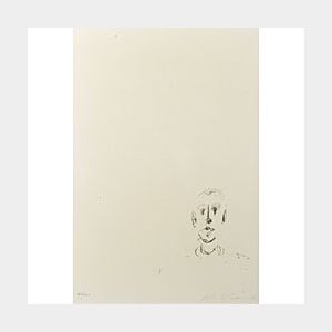 Alberto Giacometti (Swiss, 1901-1966) Tete d&#39;Homme