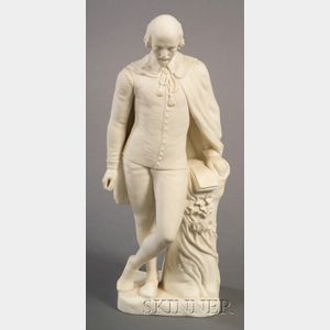 Minton Parian Figure of William Shakespeare