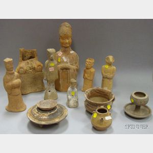 Group of Chinese Archaic-style Funereal Items