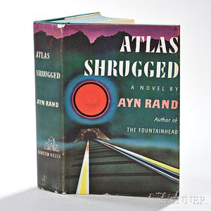 Rand, Ayn (1905-1982) Atlas Shrugged , First Edition.