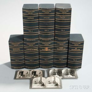 Cased Sets of Keystone View Co. Stereoview Library Cards