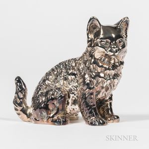 Sterling Silver Weighted Cat