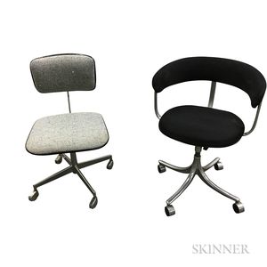 Two Danish Modern Task Chairs