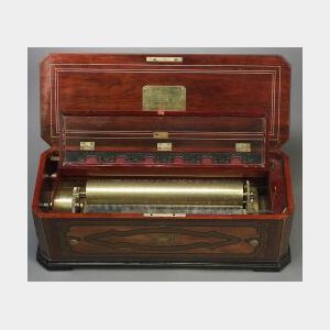 Grand Format Musical Box By B. A. Bremond