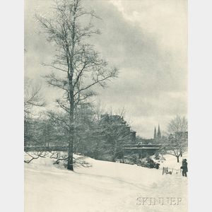 Alfred Stieglitz (American, 1864-1946) A Winter Sky, Central Park