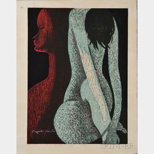 Kiyoshi Saito (1907-1997),Nude (G)