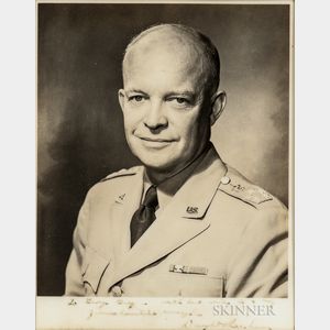 Eisenhower, Dwight D. (1890-1969) Signed Photograph.