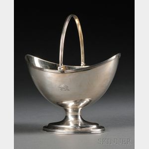 George III Sterling Silver Basket