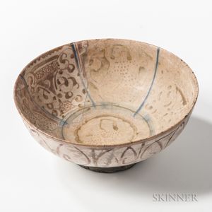Lustre-glazed Kashan Bowl