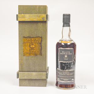 Black Bowmore 30 Years Old 1964, 1 70cl bottle (owc)
