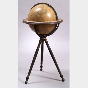 Improved 16-inch Terrestrial Floor Globe by Gilman Joslin
