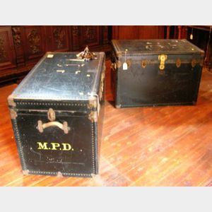 Two Large Steamer Trunks.