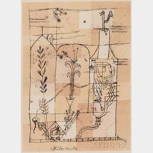 Paul Klee (German, 1879-1940) Hoffmaneske Szene