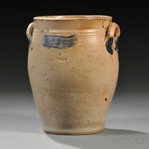 Stoneware Ovoid Jar