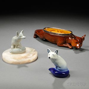 Three Royal Doulton Fox-related Items