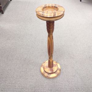 Small Parquetry Standing Ashtray