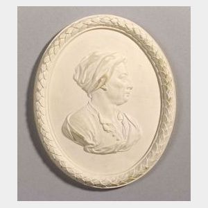 Wedgwood Biscuit Portrait Medallion of Matthew Prior