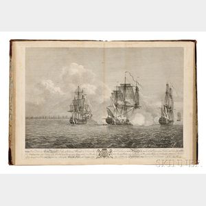 Orsbridge, Lieutenant Philip (d. 1766) These Historical Views of ye Last Glorious Expedition of his Britannic Majestys Ships and Force
