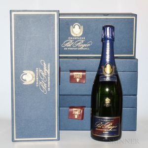 Pol Roger Winston Churchill 2002, 4 bottles