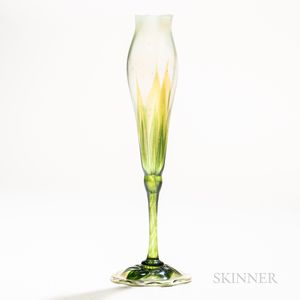 Tiffany Studios Favrile Glass Calyx Vase