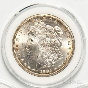 1884-CC Morgan Dollar