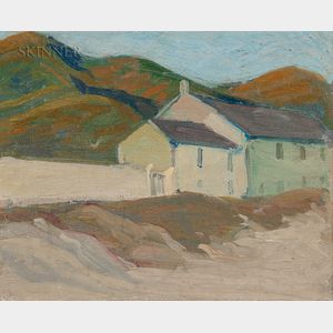 Margaret Jordan Patterson (American, 1867-1950) Cottage by the Shore