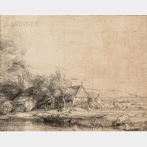 Rembrandt van Rijn (Dutch, 1606-1669) Landscape with a Cow