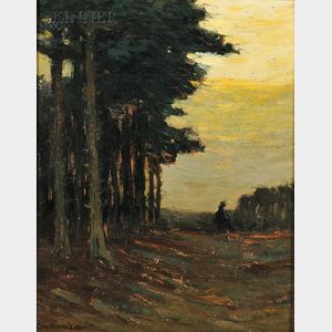 Charles Warren Eaton (American, 1857-1937) Edge of the Pine Grove