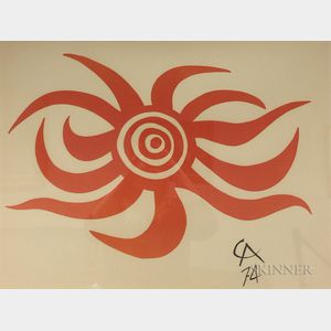 Alexander Calder (American, 1898-1976) Sunburst