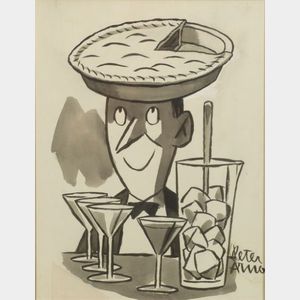 Peter Arno (American, 1904-1968) Pie-Head