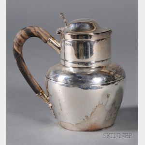 Victorian Silver Hot Water Jug
